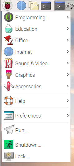 Пункт меню Lock...