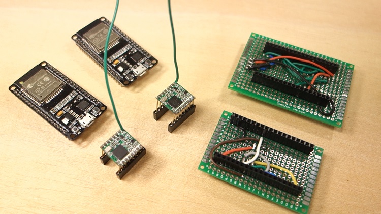 Необходимые компоненты для ESP32 LoRa