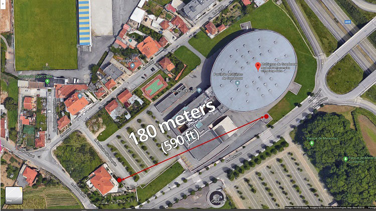 LoRa32 SX1276 OLED Board Communication Range Experiment