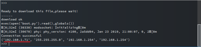 MicroPython IP адрес