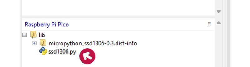 Редактирование библиотеки MicroPython ssd1306