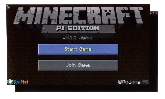 Minecraft Pi Edition запущен на Raspberry Pi