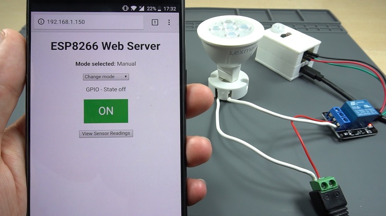 Мультисенсорный шилд в ручном режиме