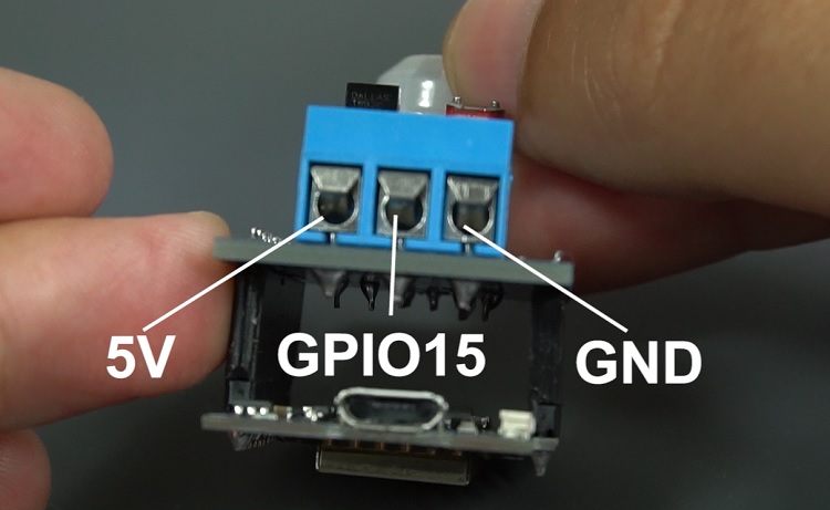 Клеммный блок мультисенсорного шилда