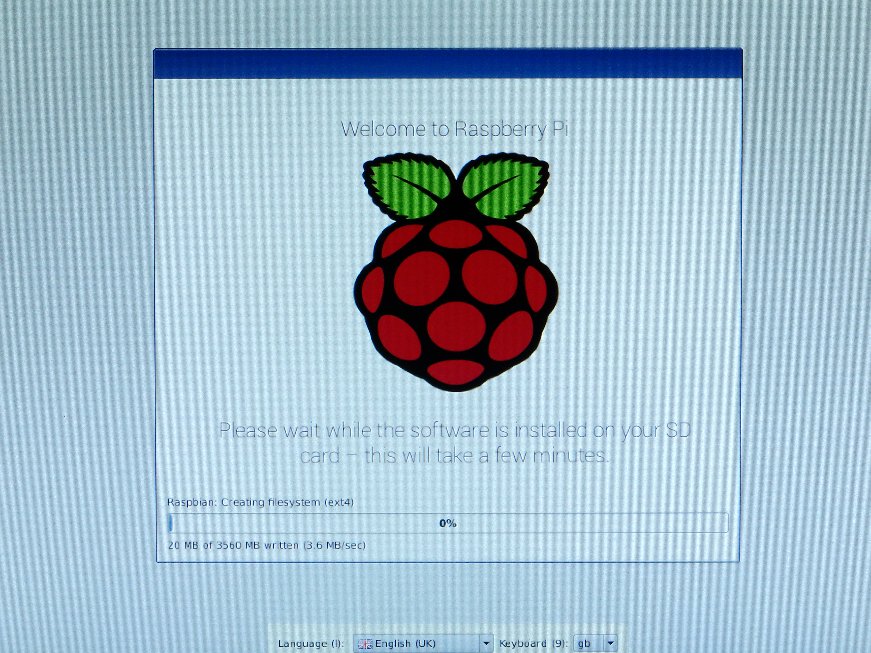 Установка NOOBS на Raspberry Pi