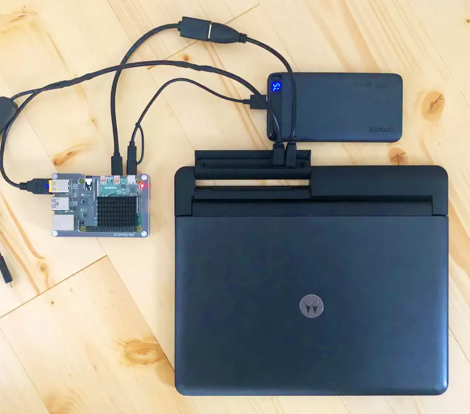 Питание Raspberry Pi 4 от Power Bank