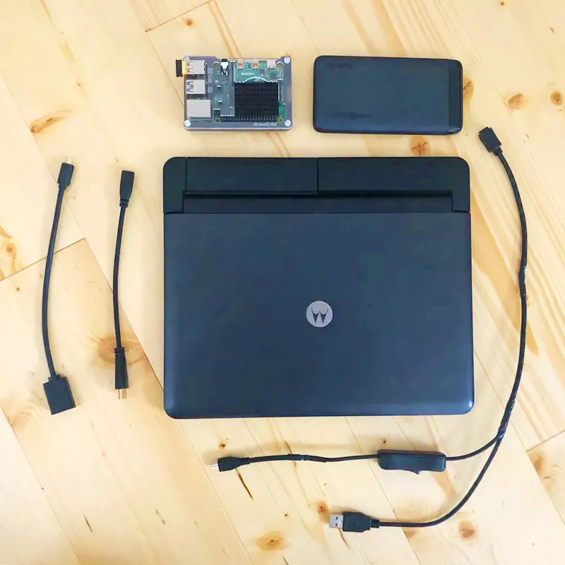 Ноутбук на основе Raspberry Pi 4