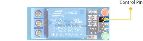 Подключение одноканального модуля реле к Arduino