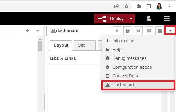 Создание UI пользовательского интерфейса Node-RED Dashboard