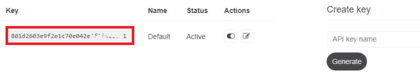 API-ключ OpenWeatherMap