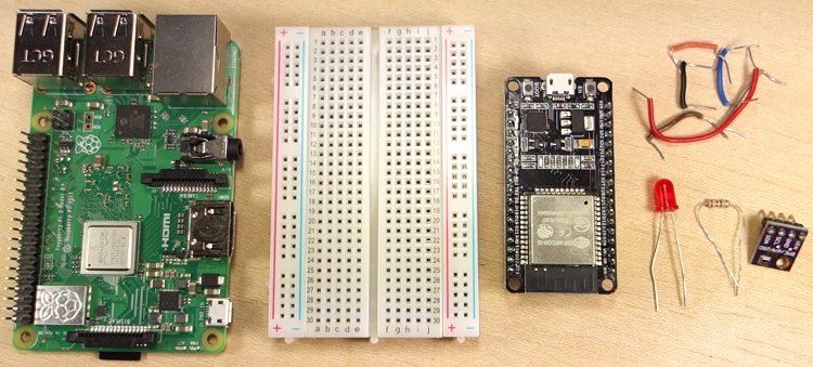 Необходимые компоненты для проекта ESP32 BME280