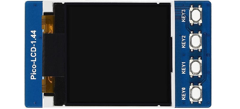 Дисплей Waveshare 1.44" LCD для Raspberry Pi Pico