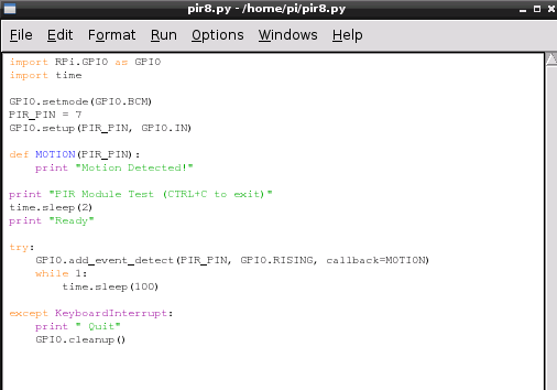 Вывод терминала программы с прерываниями