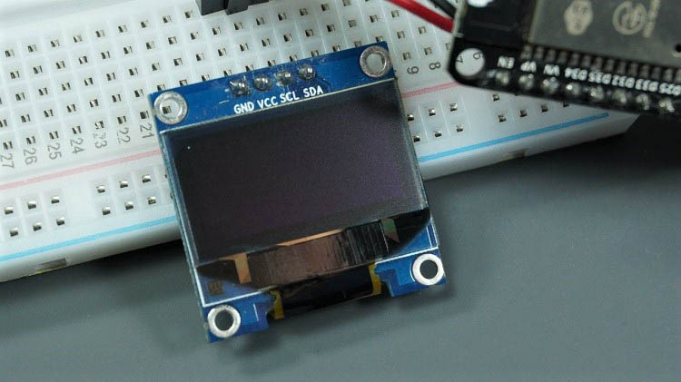 OLED-дисплей отображение пикселя ESP32 ESP8266 MicroPython