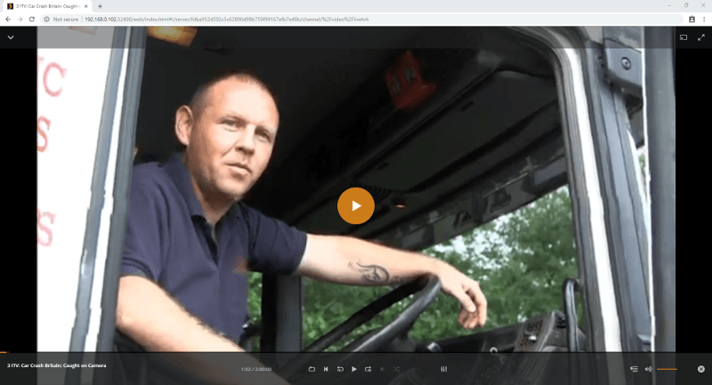 Просмотр потоков Plex LiveTVH — воспроизведение