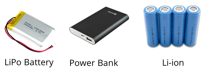 Портативные источники питания ESP8266 ESP32