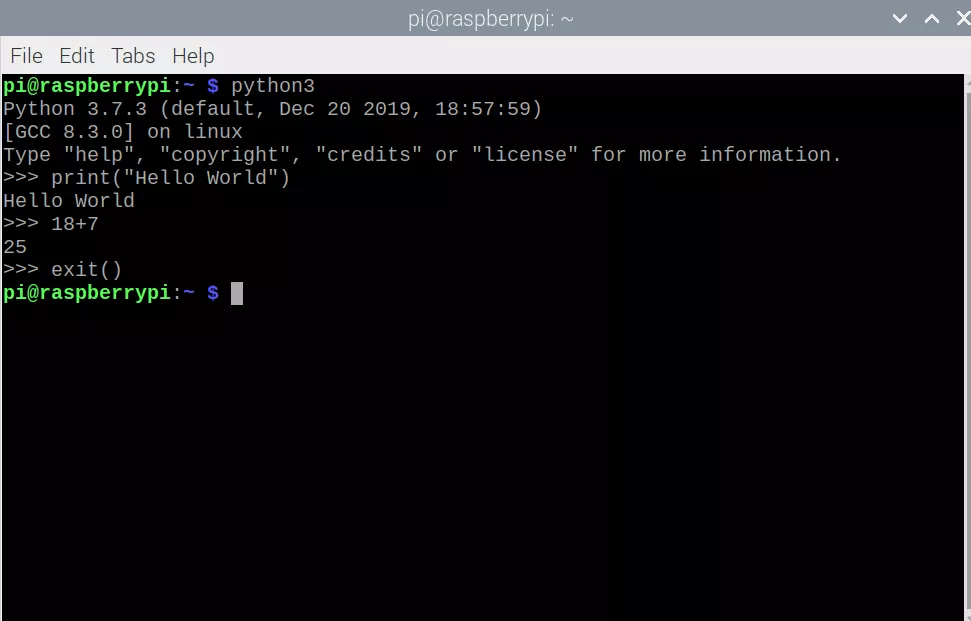 Выход из оболочки Python
