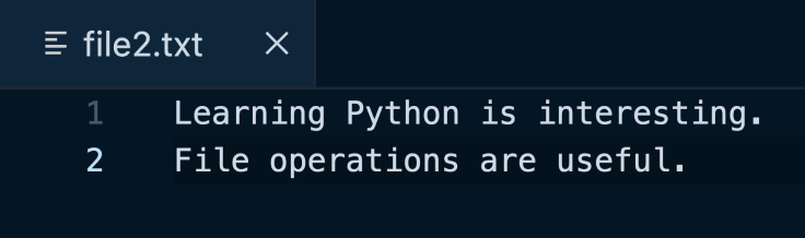 Запись в существующий файл Python