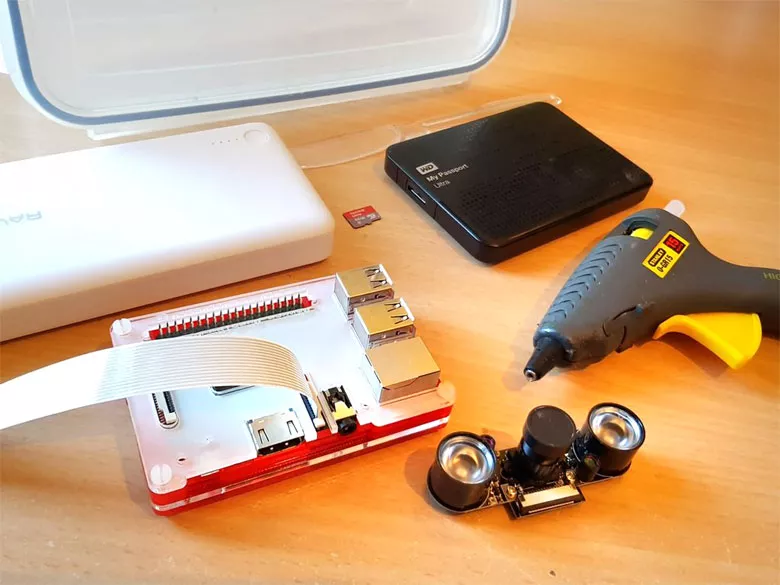 Комплектующие для камеры на Raspberry Pi