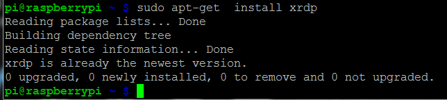 Установка XRDP на Raspberry Pi