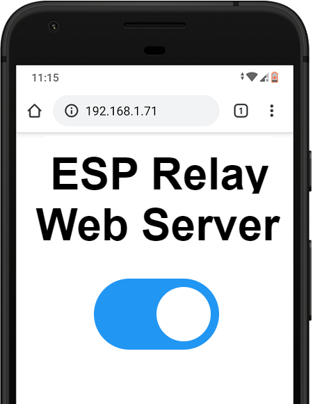 Веб-сервер ESP для управления реле