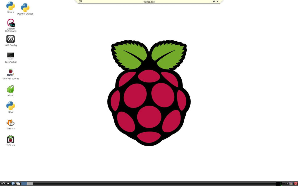 Графический интерфейс Raspberry Pi через RDP