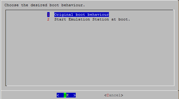 Отключение автозапуска Emulation Station