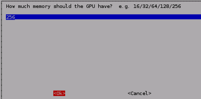 Memory split в raspi-config