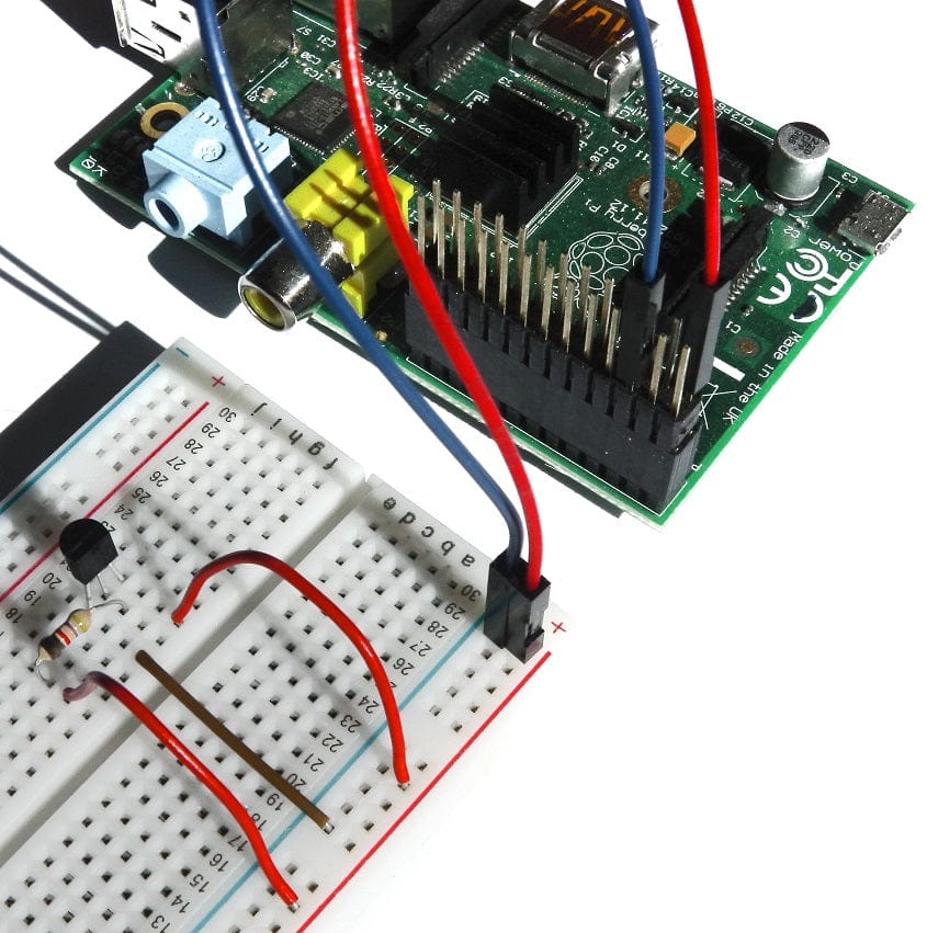 Подключение DS18B20+ к Raspberry Pi — шаг 2