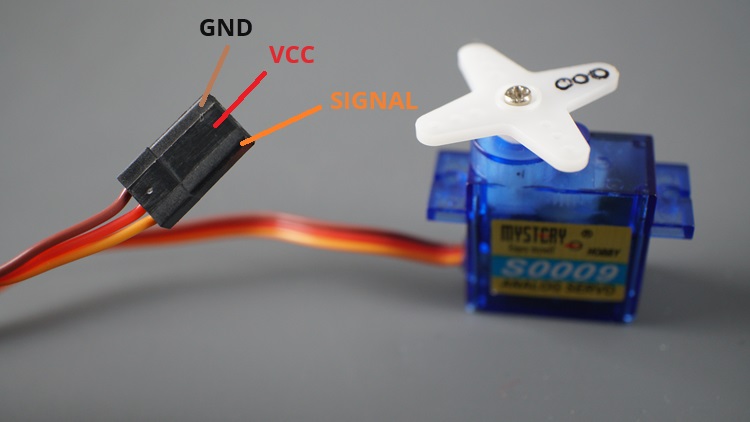Распиновка сервопривода