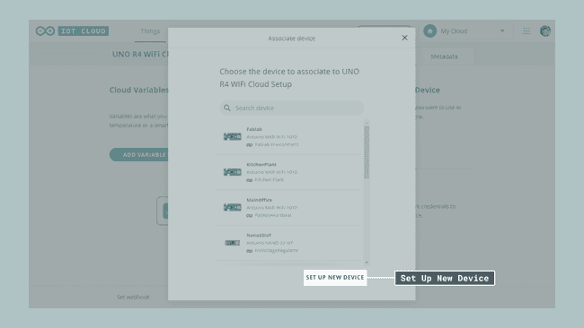 Настройка нового устройства