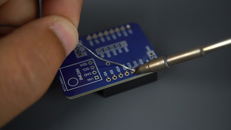 Пайка компонентов на плату расширения ESP32-CAM AI-Thinker