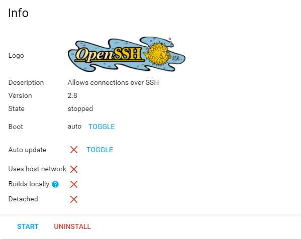 Установка SSH server