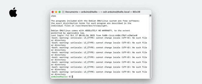Доступ по SSH в macOS