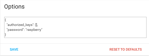SSH server — настройка пароля