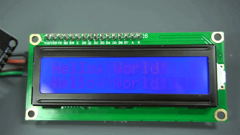 Статический текст на I2C LCD с ESP32