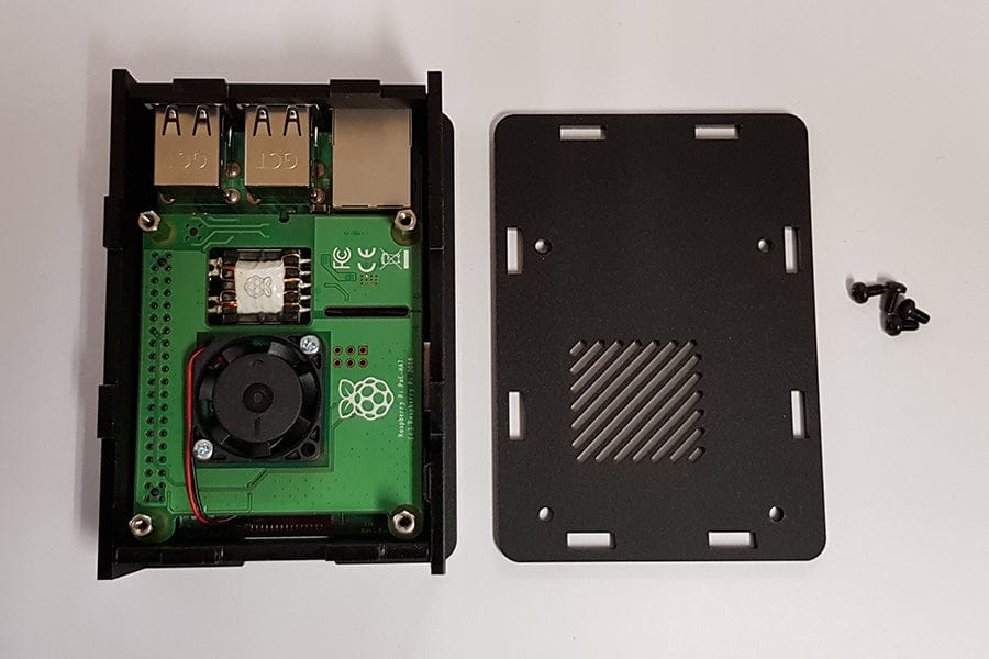 Установка на нижнюю пластину — после