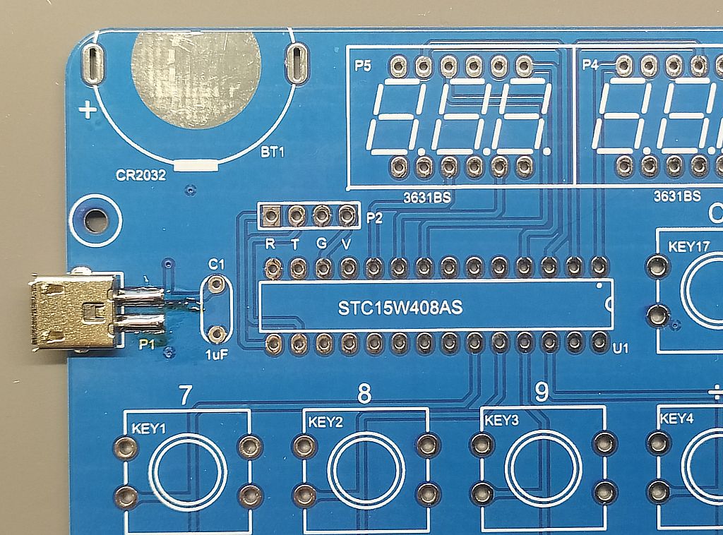 Пайка USB разъёма