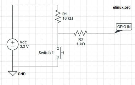 Принципиальная схема тактильного переключателя