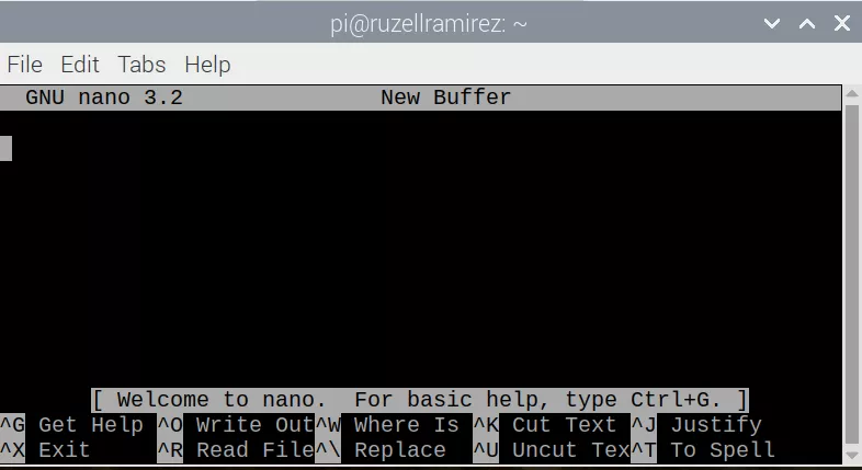 Интерфейс Nano
