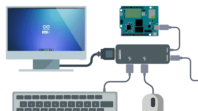 Одноплатный компьютер UNO Q