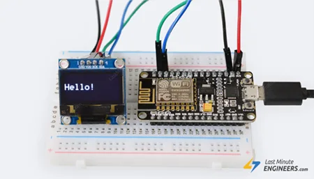Подключение графического OLED-дисплея к ESP8266 NodeMCU