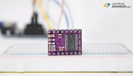 Управление шаговым двигателем с помощью драйвера DRV8825 и Arduino