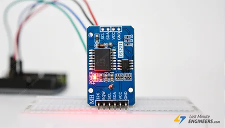 Подключение прецизионного модуля часов реального времени DS3231 к Arduino