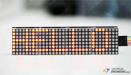 Подключение светодиодного матричного дисплея MAX7219 к Arduino