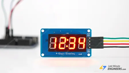 Подключение 4-разрядного 7-сегментного дисплея TM1637 к Arduino