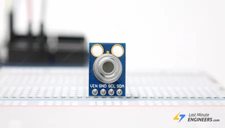 Подключение бесконтактного инфракрасного датчика температуры MLX90614 к Arduino