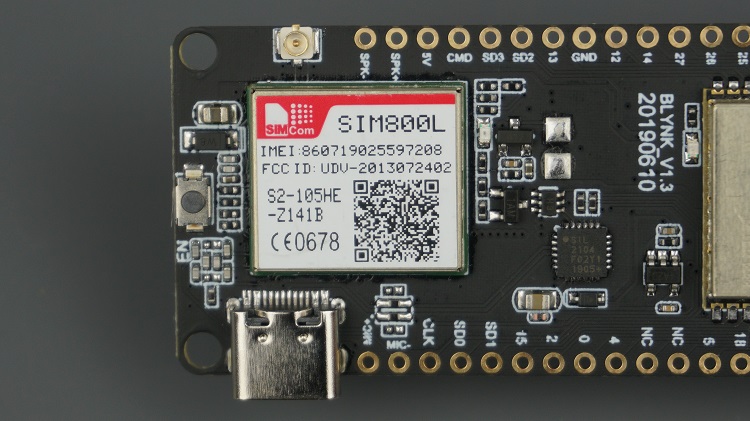 Плата TTGO T-Call ESP32 SIM800L GPS GPRS