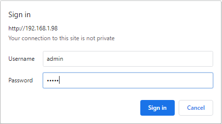 ESP32 ESP8266 NodeMCU веб-сервер — ввод имени пользователя и пароля для HTTP-аутентификации