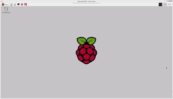 VNC Viewer — рабочий стол Raspberry Pi